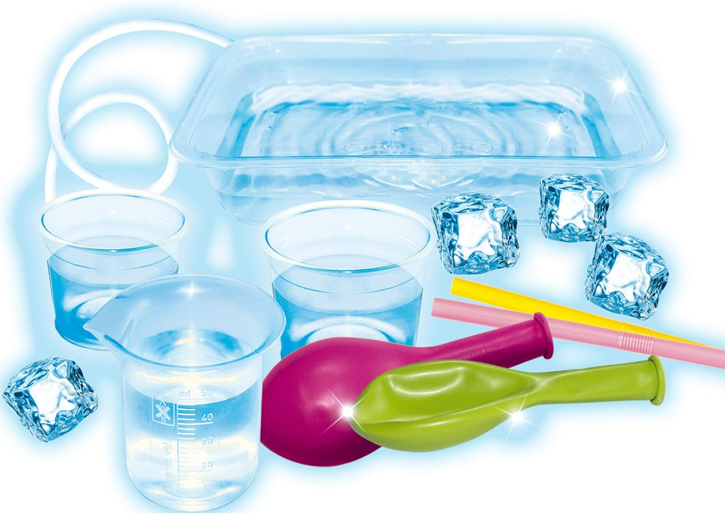 مجموعة تجارب الماء والثلج التعليمية للأطفال