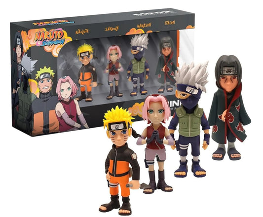 طقم مجسمات ناروتو شيبودن إصدار مينيكس