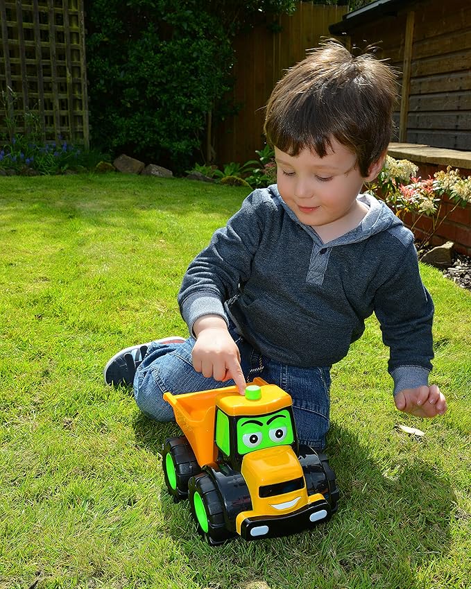 سيارة قلاب كرتونية للأطفال – عجلات كبيرة