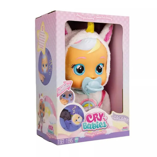 كراي بيبيز - دمية جود نايت دريمي المضيئة يونيكورن
