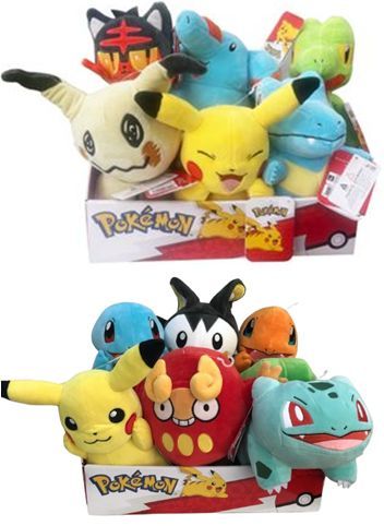 مجموعة بوكيمون المحشوة 8 انش