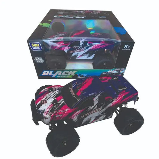 سام تويز - سيارة بلاك هول هاي سبيد بجهاز التحكم عن بعد لون بنفسجي