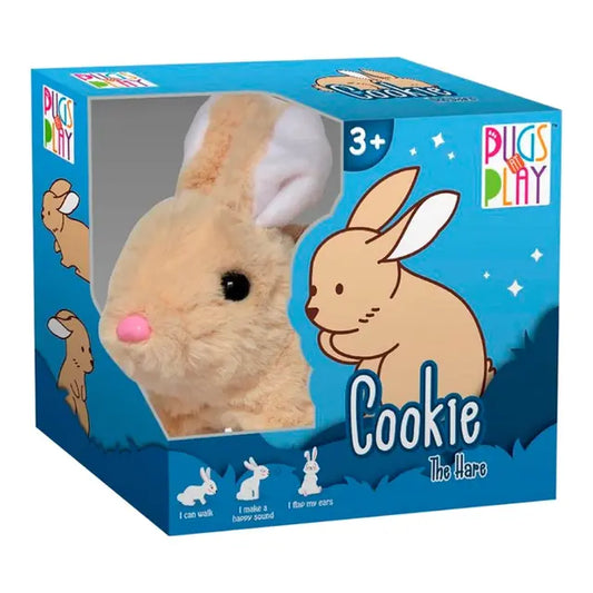 دمية كوكي الأرنب التفاعلي بجز آت بلاي