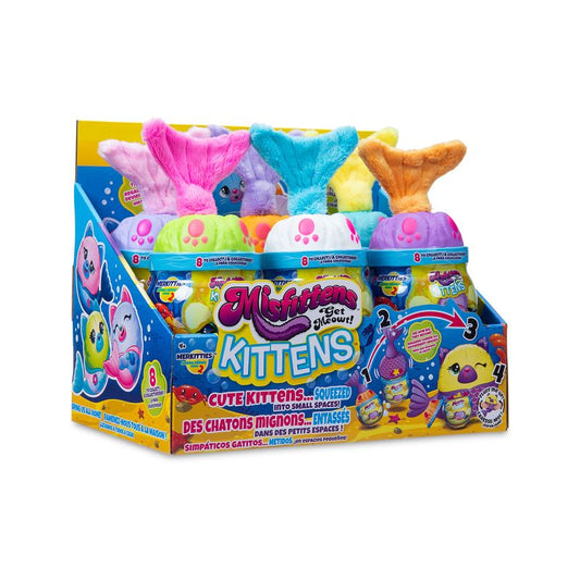 ميس فيتنس - لعبة قطط صغيرة على شكل وعاء سمك