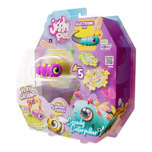 جيجلي بيتس - دمية كاتربيلر المحشوة للأطفال