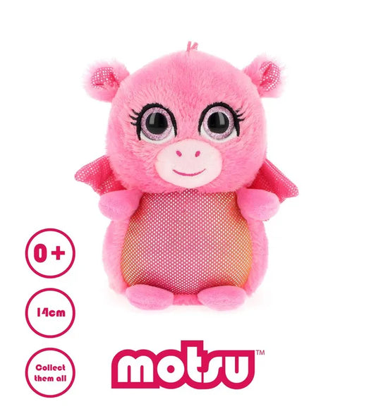 ألعاب كيل - دمية تنين موتسو - زهري - 14 سم