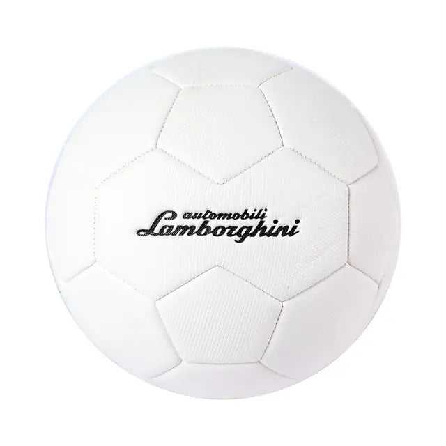 لامبورجيني - كرة القدم بي في سي لون ابيض - مقاس 3