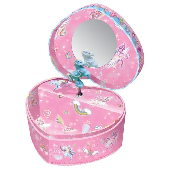 بيكوير - صندوق مجوهرات موسيقي قلب