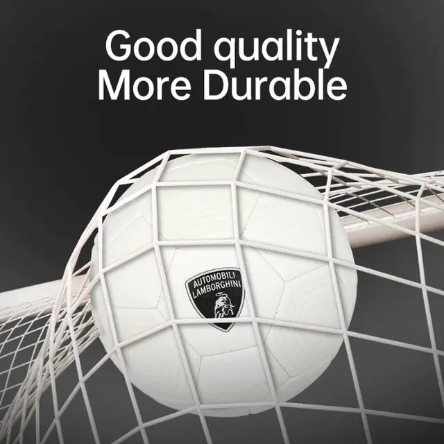 لامبورجيني - كرة قدم مقاس 5 لون أبيض