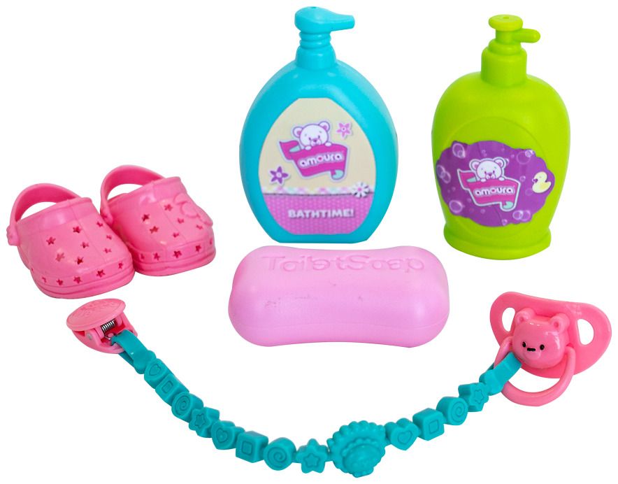 حياتي بيبي - دمية الاستحمام أمورا 14 أنش