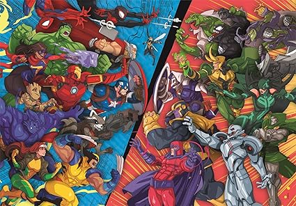 كليمنتوني - بازل أبطال مارفل ضد الأشرار 104 قطعة