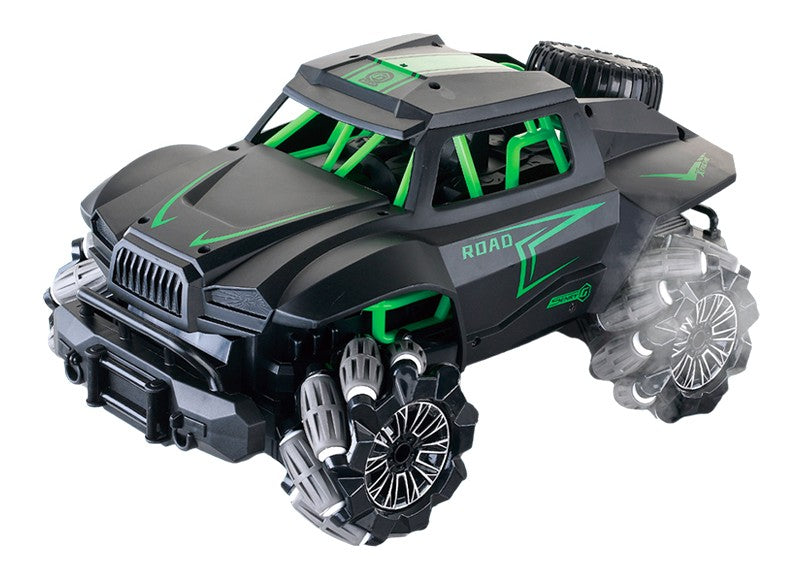 مركبة حركات بهلوانية على الطرق الوعرة تعمل بالتحكم عن بعد مزودة برذاذ