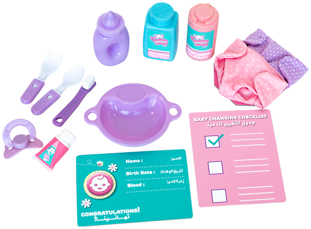 حياتي - دمية بيبي امورة تلعب طوال اليوم 10 انش