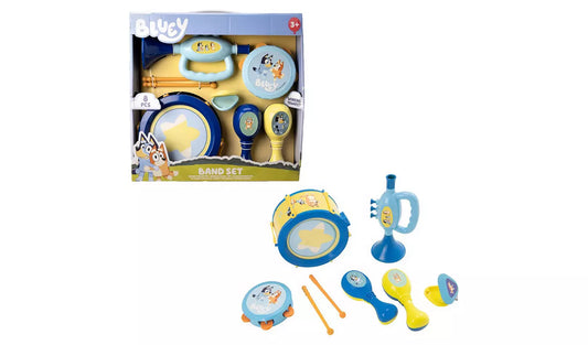 طقم الآلات الموسيقية بلوى للأطفال – 8 قطع