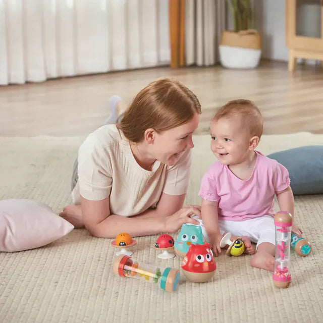 هيب - مجموعة خشخيشات بتصميم الحيوانات 3 قطع