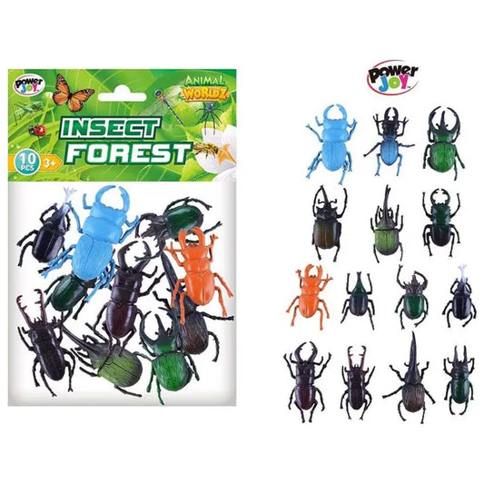 باور جوي - عالم الحشرات - 2 انش - 10قطع