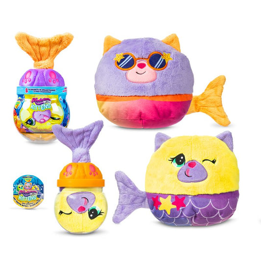 ميس فيتنس - لعبة قطط صغيرة على شكل وعاء سمك