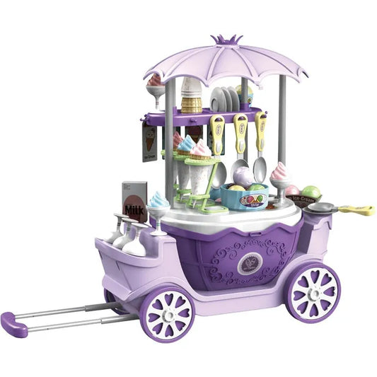 باور جوي - مفاجآت آيس كريم يمي يمي 4 في 1 - بنفسجي