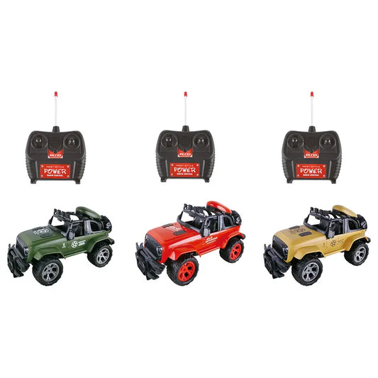 باور جوي - سيارة كينغ كروزر بتحكم عن بعد 1/10 مع إضاءة