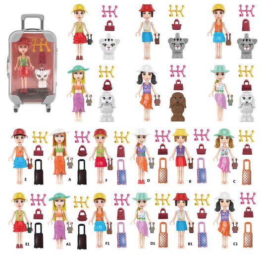 باور جوي - شنطة بعجلات ليلى