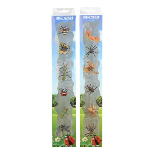 جالاكسي تويز - مجموعة ألعاب الحشرات - عبوة من 1 - 6 قطع