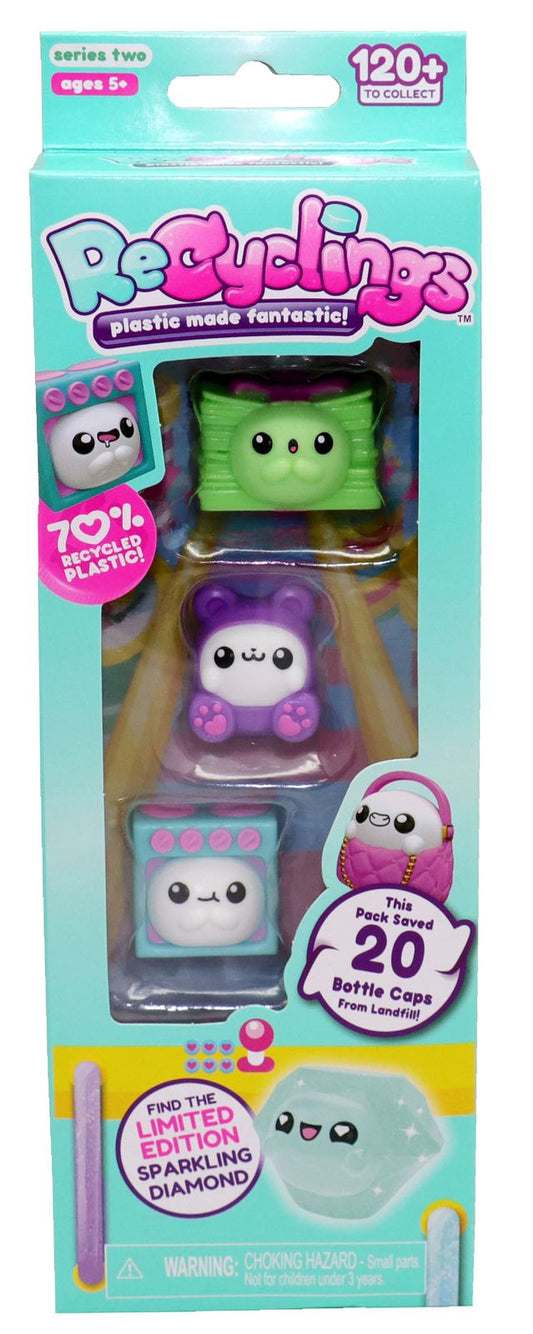 ريسايكلينغز - مجسم قابلة للتحصيل - 4 قطع