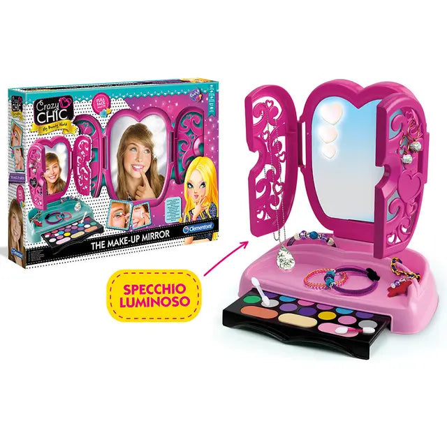كليمنتوني - صندوق مكياج مرآة كريزي شيك