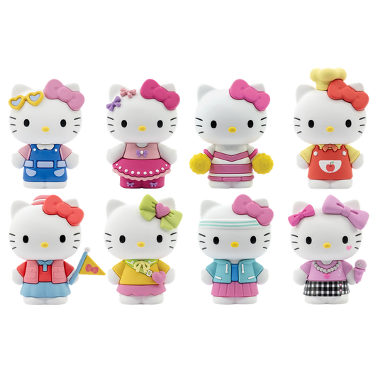هيلو كيتي - مجسم ميني فاشن قابل للتجميع - قطعة واحدة
