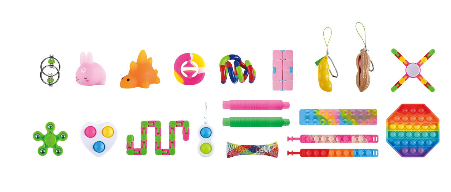 باور جوي - صندوق ألعاب تنمية الحواس 20 في 1