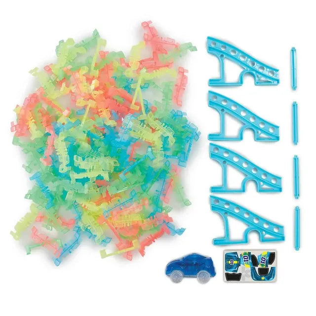 آدو - مسار سباق متوهج بالكامل