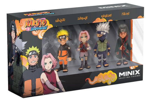 طقم مجسمات ناروتو شيبودن إصدار مينيكس