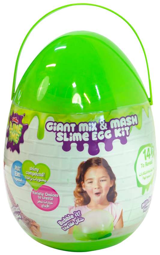 دوه تايم - مجموعة بيضة السلايم العملاقة