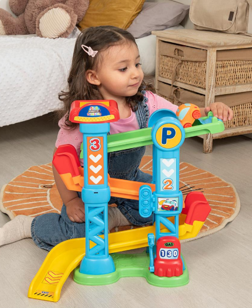 برج السيارات الدوّار للأطفال مع مركبة