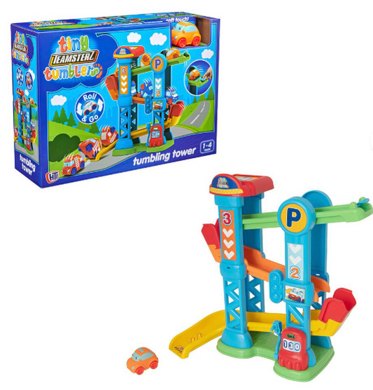 برج انزلاق السيارات للأطفال