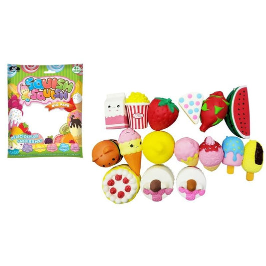 بي جوي سينسوري - سكوشي فود ذات ملمس ناعم كبيرة الحجم - عدد1 أشكال مختلفة