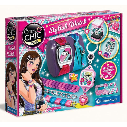كليمنتوني - مجموعة مجوهرات ساعة كريزي شيك الأنيقة