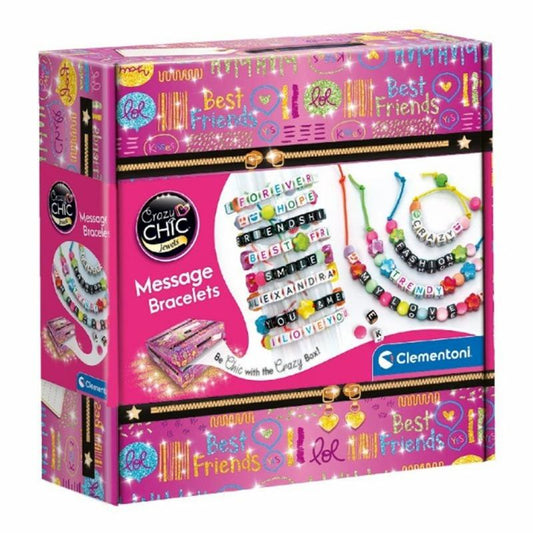 كلمنتوني - كريزي شيك مجموعة أساور الحروف المذهلة