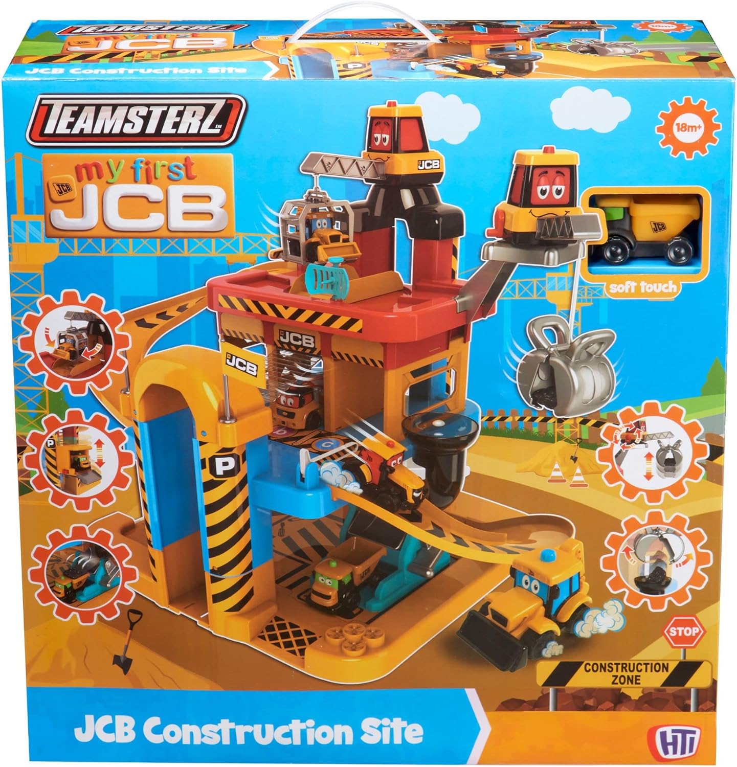 مجموعة موقع البناء المتكاملة للأطفال