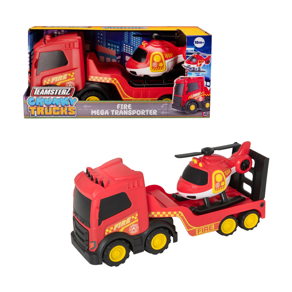 شاحنة نقل سيارات الإطفاء للأطفال