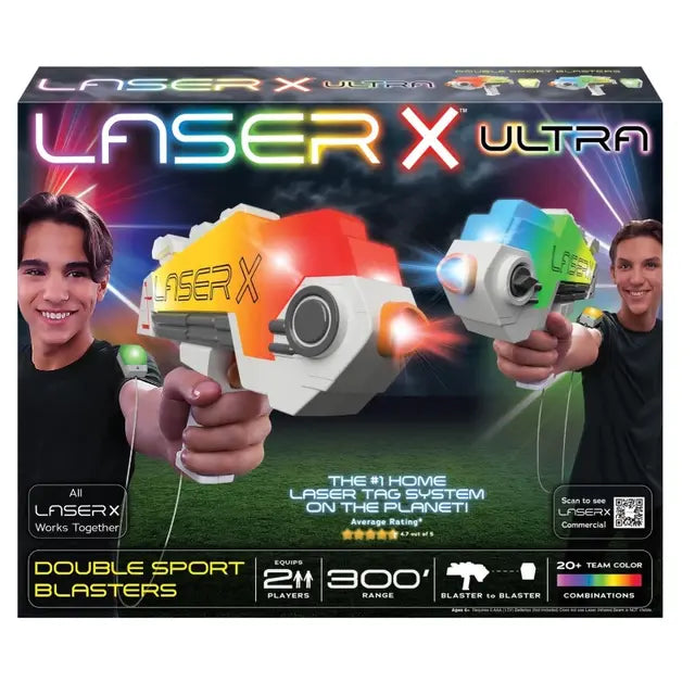 ليزر إكس - مجموعة مسدسات ايفولوشن الترا سبورت المزدوج