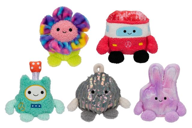 بومبومز - قطيفة ناعمة جروفي بومز قطيفة ناعمة أشكال متعددة