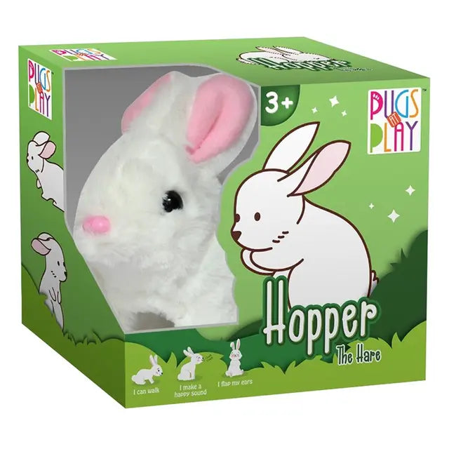 دمية هوبر الأرنب التفاعلي بجز آت بلاي