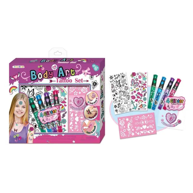 مجموعة فن التاتو للجسم