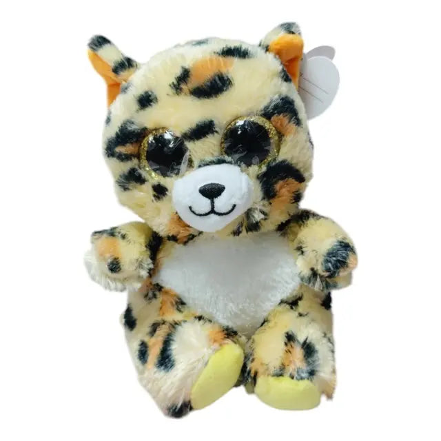 كادلي لوفابلز - دمية قطيفة ليوبارد مقاس 15 سم