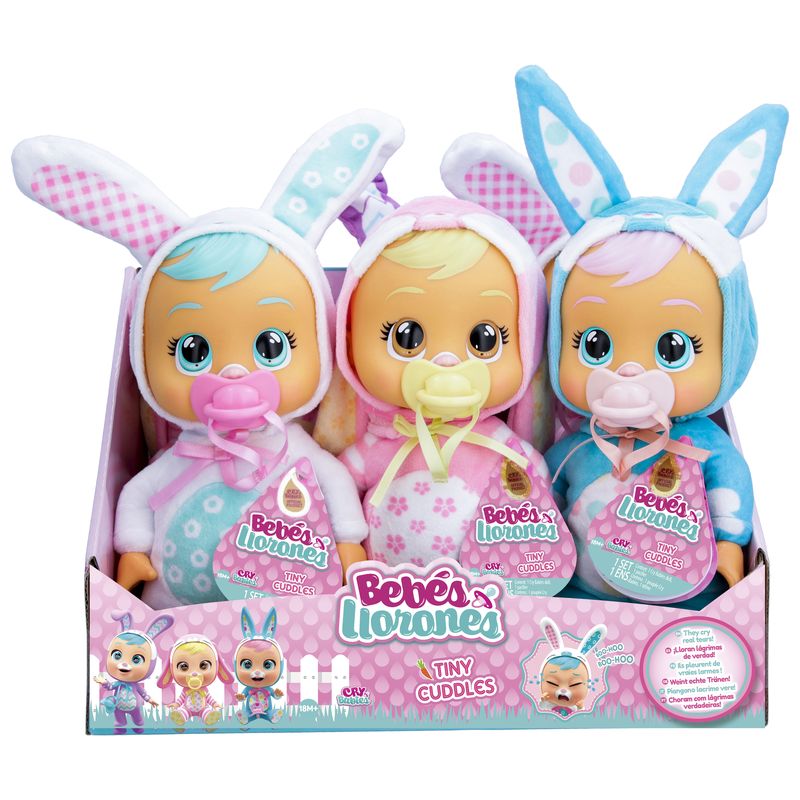 كراي بيبيز - دمية بيبيز بانيز تايني كادلز للأطفال