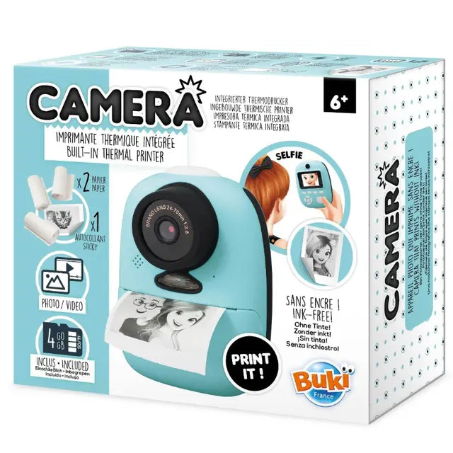 بوكي - كاميرا الطباعة الفورية لون أزرق