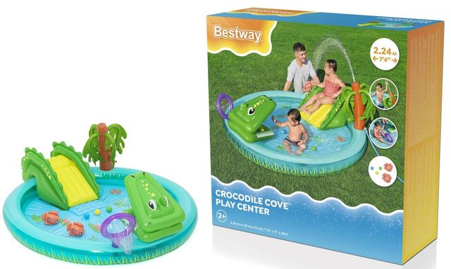 بيست واي - مسبح ألعاب كروكودايل كوف 224×181×72