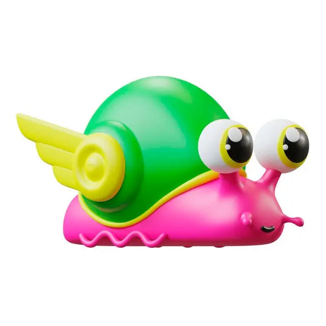 جيجلي بيتس - دمية جيجي الحلزون الراقصة لون وردي