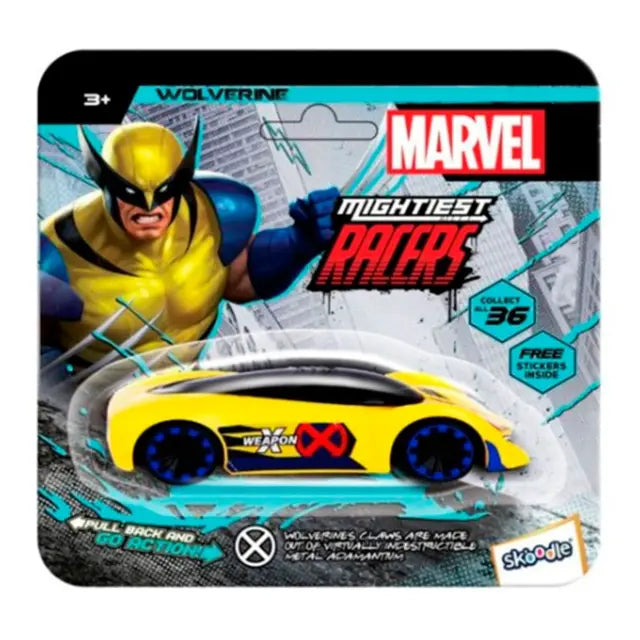 سكودل - سيارة مارفل هايبر القابلة للسحب ولفيرين