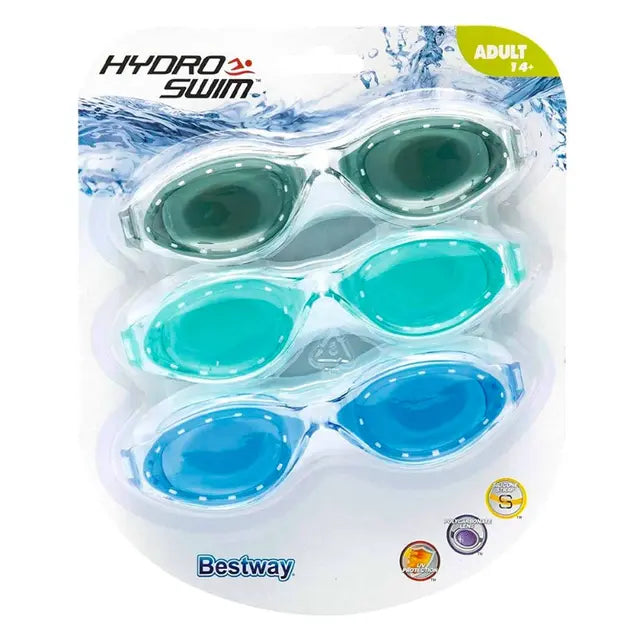 بست واي - نظارات السباحة هيدرو سويم 3 قطع ألوان متعددة